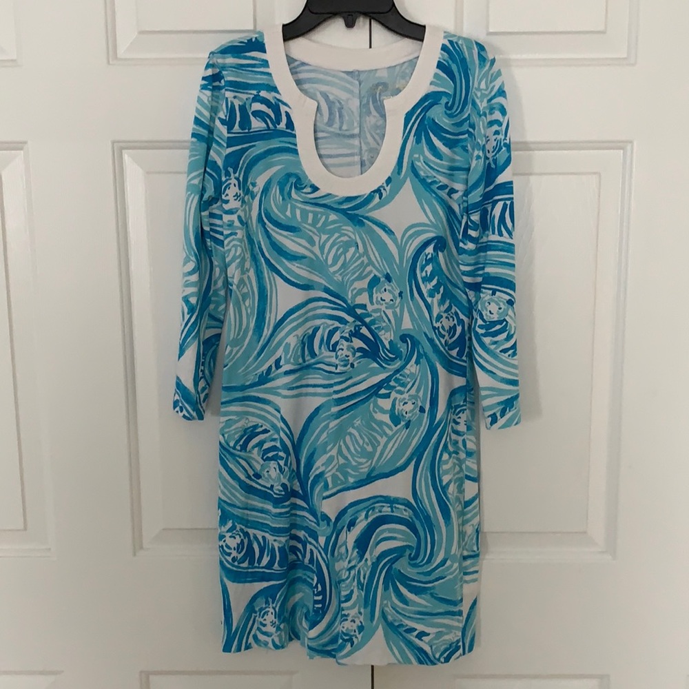 Lilly Pulitzer Windward Tiger Dress XS